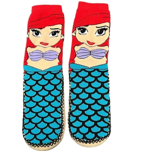 Disney Ariel slipper socksLittle Mermaid - Picture 1 of 4